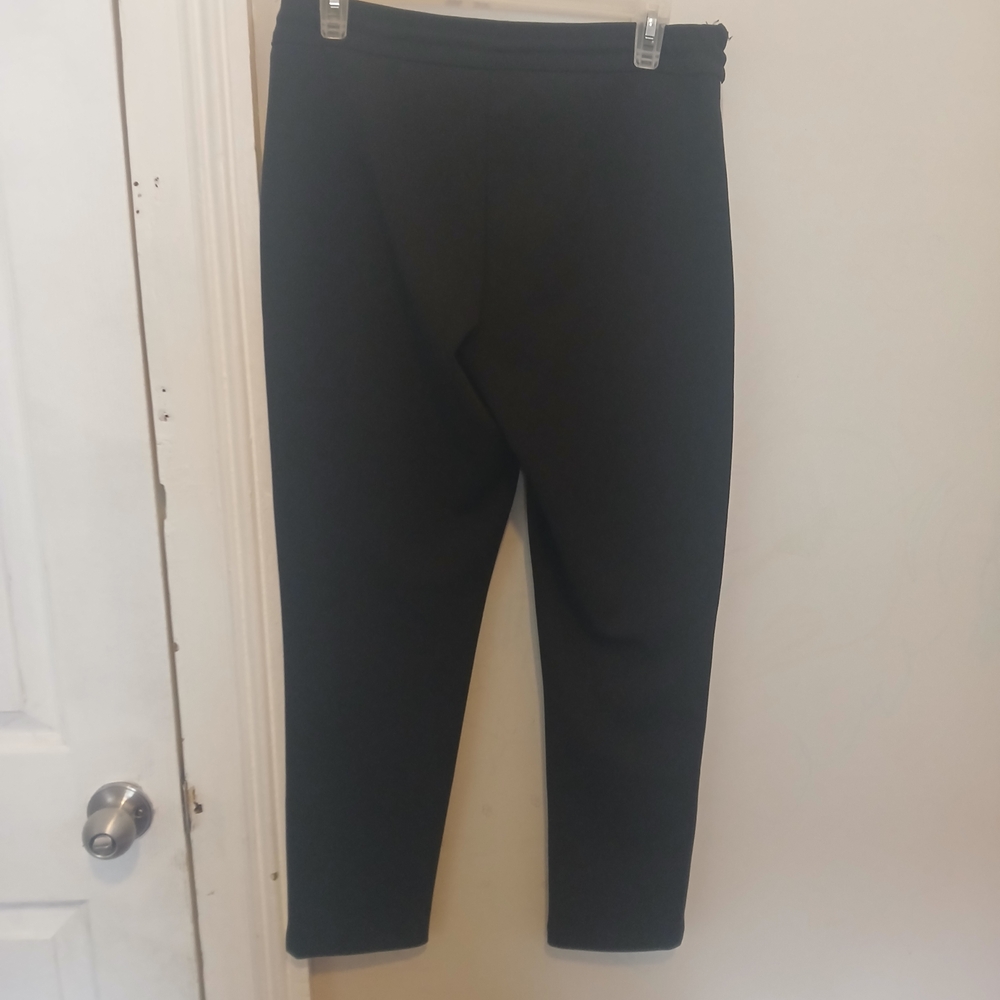 Le Chateau Low Rise Black Joggers with Side Stripes - Picture 2 of 6
